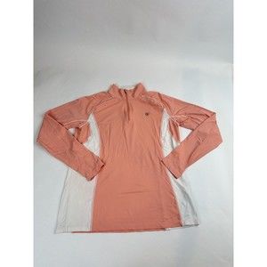 Ariat Tek Shirt Women’s XL  Heat Series 1/4 Zip Pullover Long Sleeve Active